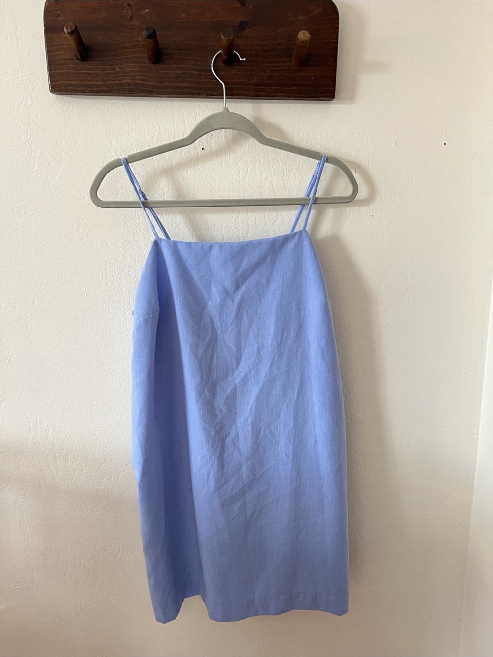 Old Navy Light Blue Spaghetti Strap Mini Dress